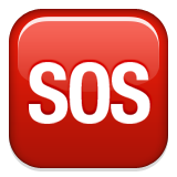 SOS Button as drawn by Apple in iOS 10.0