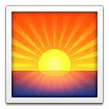 Sunrise as drawn by Apple in iOS 10.0