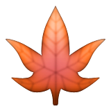 Maple Leaf as drawn by Apple in iOS 10.0