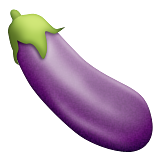 Eggplant as drawn by Apple in iOS 10.0