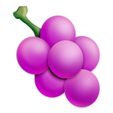 포도 as drawn by Apple in iOS 10.0