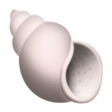 Spiral Shell as drawn by Apple in iOS 10.0