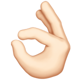 OK Hand: Light Skin Tone, the design in this release