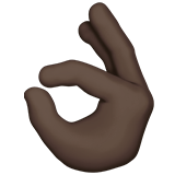 OK Hand: Dark Skin Tone, the design in this release