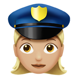 Woman Police Officer: Medium-Light Skin Tone, the design in this release