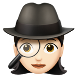Woman Detective: Light Skin Tone, the design in this release