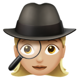 Woman Detective: Medium-Light Skin Tone, the design in this release