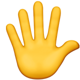 Hand with Fingers Splayed, the design in this release