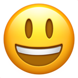Grinning Face with Big Eyes, the previous design