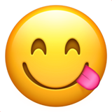Face Savoring Food, the previous design