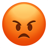 Enraged Face, the previous design