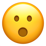Face with Open Mouth, the previous design