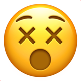 Face with Crossed-Out Eyes, the previous design