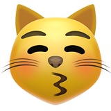 Kissing Cat, the previous design