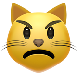 Pouting Cat, the previous design