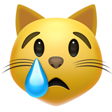 Crying Cat, the previous design