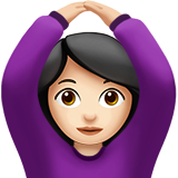 Woman Gesturing OK: Light Skin Tone, the design in this release