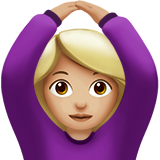Woman Gesturing OK: Medium-Light Skin Tone, the design in this release