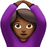 Woman Gesturing OK: Medium-Dark Skin Tone, the design in this release