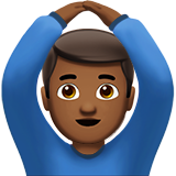 Man Gesturing OK: Medium-Dark Skin Tone, the design in this release