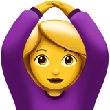 Woman Gesturing OK, the design in this release