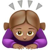 Woman Bowing: Medium Skin Tone, the design in this release