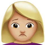 Woman Frowning: Medium-Light Skin Tone, the design in this release