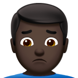 Man Frowning: Dark Skin Tone, the design in this release