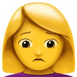 Woman Frowning, the design in this release
