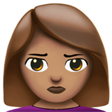 Woman Pouting: Medium Skin Tone, the design in this release