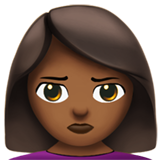 Woman Pouting: Medium-Dark Skin Tone, the design in this release