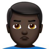 Man Pouting: Dark Skin Tone, the design in this release