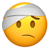 Face with Head-Bandage, the previous design