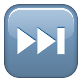 Next Track Button as drawn by Apple in iOS 10.0