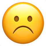 Frowning Face, the previous design