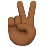 Victory Hand: Medium-Dark Skin Tone, the design in this release