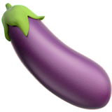 Eggplant as drawn by Apple in iOS 10.2