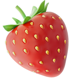 Strawberry as drawn by Apple in iOS 10.2