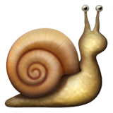 Snail as drawn by Apple in iOS 10.2