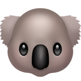 Koala as drawn by Apple in iOS 10.2