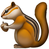 Écureuil as drawn by Apple in iOS 10.2