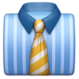 Necktie as drawn by Apple in iOS 10.2