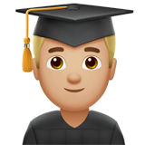 Man Student: Medium-Light Skin Tone, the design in this release