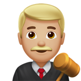 Man Judge: Medium-Light Skin Tone, the design in this release