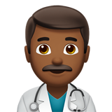 Man Health Worker: Medium-Dark Skin Tone, the design in this release