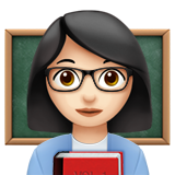 Woman Teacher: Light Skin Tone, the design in this release