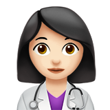 Woman Health Worker: Light Skin Tone, the design in this release