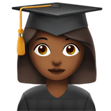 Woman Student: Medium-Dark Skin Tone, the design in this release