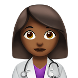 Woman Health Worker: Medium-Dark Skin Tone, the design in this release