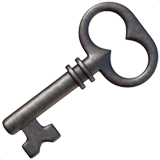 Old Key as drawn by Apple in iOS 10.2